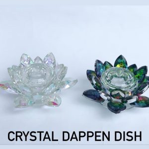 Crystal Flower Dappen Dish