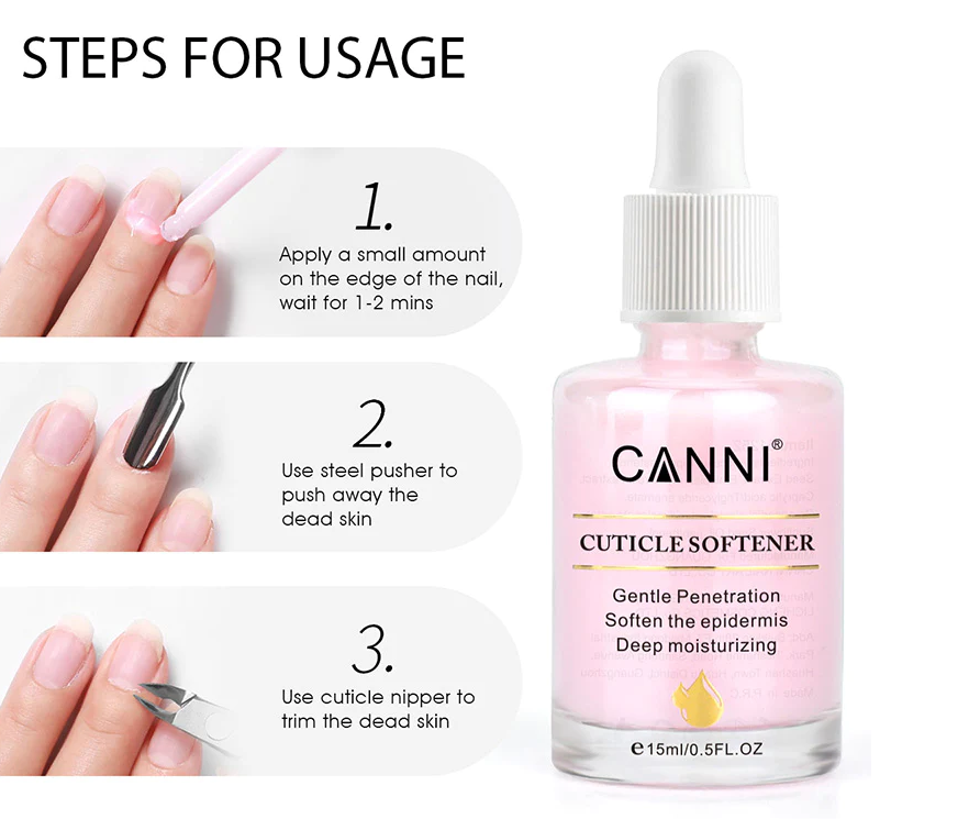 Cuticle Softener 15ml Meemz Nail Art