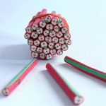 Apple Fimo Cane