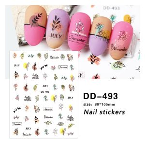 Nail Sticker DD493