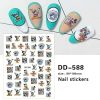 Nail Sticker DD588