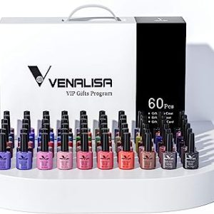 VENALISA VIP1 Set 62 PCS 7.5ml Gel Nail Polish Kit