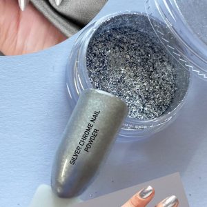 Silver Chrome Nail powder