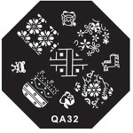Stamping plate QA32