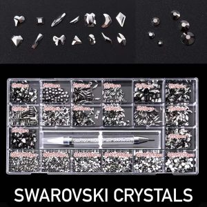 Swarovski Crystals – Black