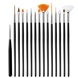 15pcs Nail Art Brush Set