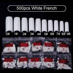 Square Half Nail Tips Acrylic tips- 500pcs bag