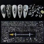Luxury Swarovski Crsytals - Moonlight Black