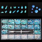 Luxury Swarovski Crsytals - Aurora Glazed