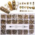 Luxury Swarovski Crsytals -Gold