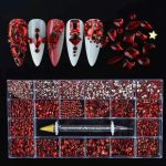 Luxury Swarovski Crystals - Red