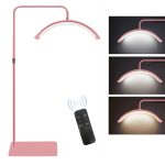 Half Moon Lamp with Stand - Pink