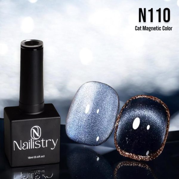 Nailistry Cat eye Cat Magnetic UV Gel Polish 18ml N110