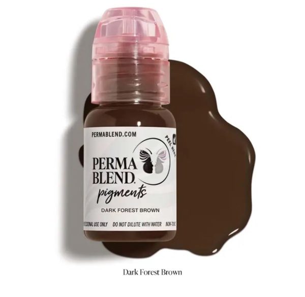 Perma Blend Pigment Eyeliner Tint Eyebrow Tint Dark Forest Brown