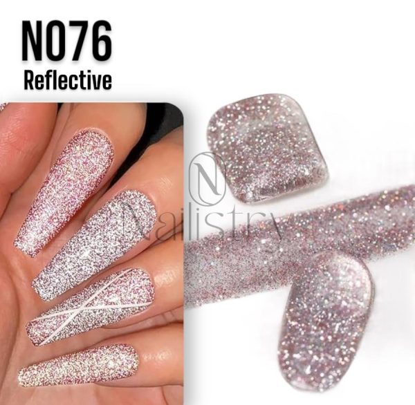 Nailistry Reflective Gel Color UV Gel Polish 18ml N076