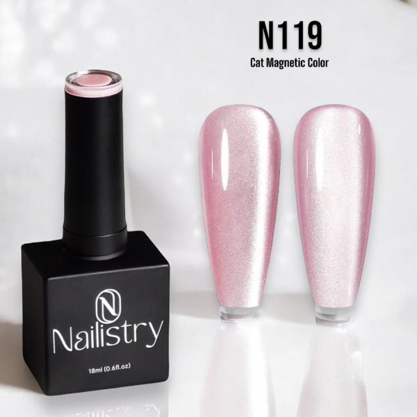 Nailistry Cat eye Cat Magnetic UV Gel Polish 18ml N119