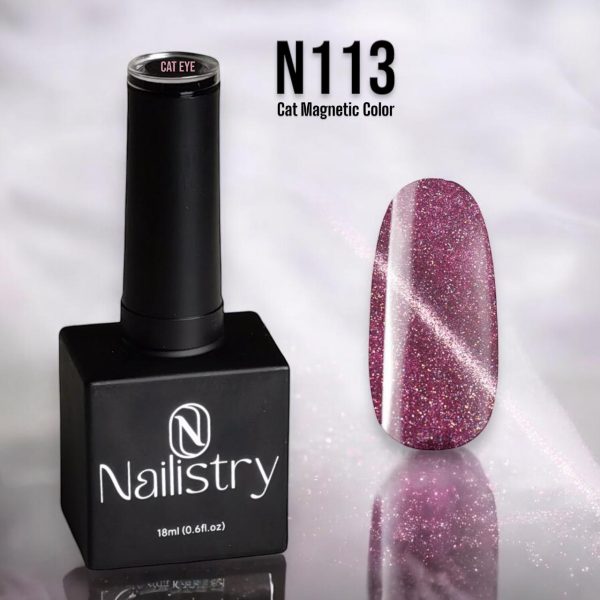 Nailistry Cat eye Cat Magnetic UV Gel Polish 18ml N113