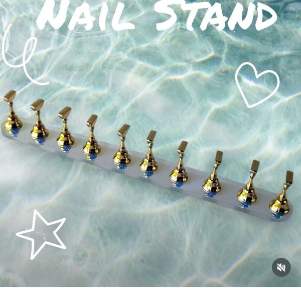 Nail Stand with 10 Holders