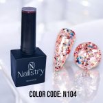 Nailistry Gel Polish N104 Chunky Glitter