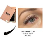 0.10 Lash Extensions Mix Tray