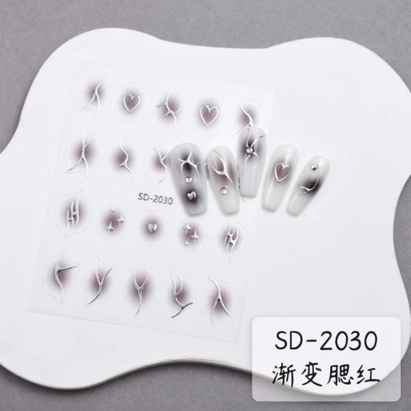 5d Ombre Sticker Sheet - Image 4