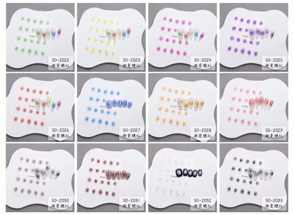 5d Ombre Sticker Sheet - Image 2