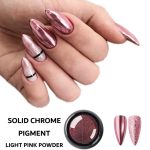 Solid Chrome Pigment Light Pink Powder