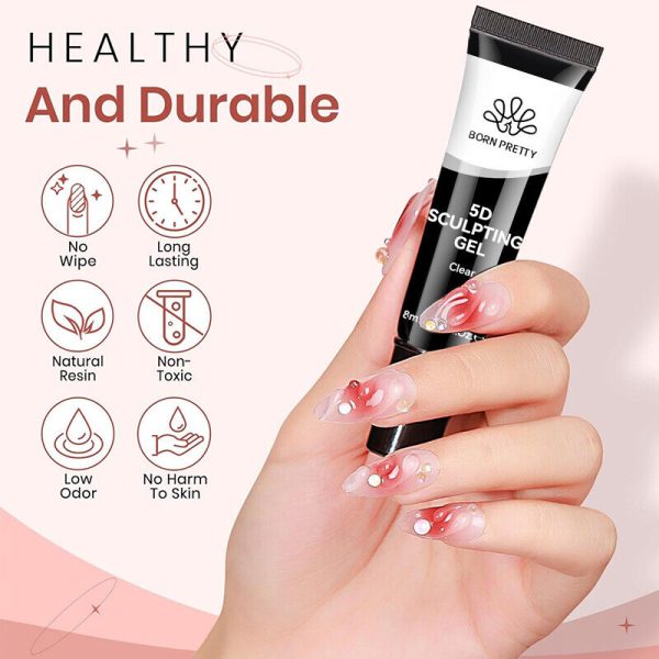 Born pretty 5d Sculpting gel 8ml - Image 2