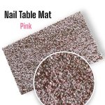 table mat (pink)