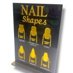 NAIL SHAPES CARD