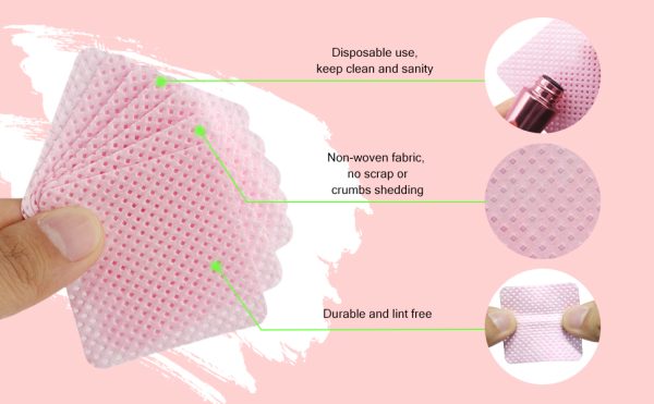 Lint free Wipes for nails and lashes - Image 2