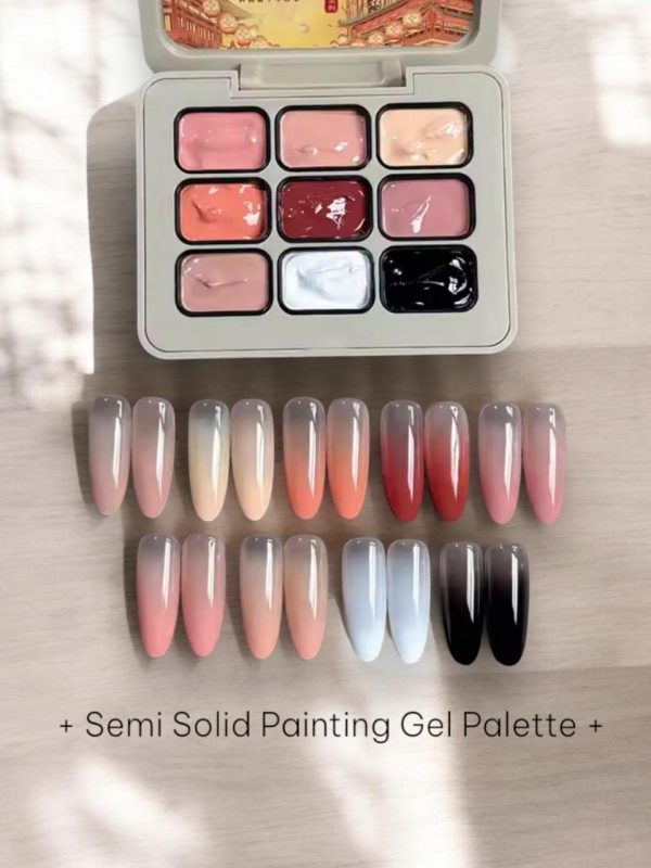 Semi Solid painting gel palette - 01 - Image 2