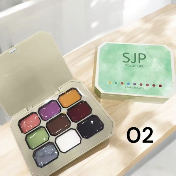 Semi Solid painting gel palette - 02