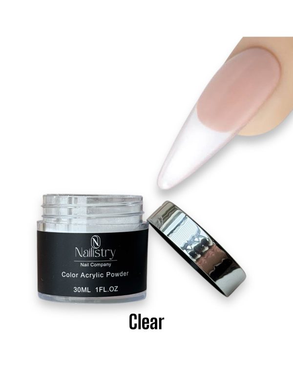 Nailistry Acrylic Powder 30ml - Clear