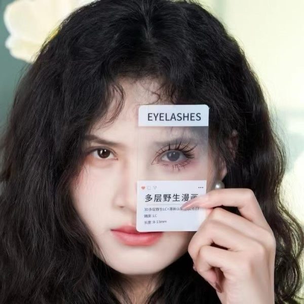 Eye Lash Flash Card Lash style lash display lash shape card - Image 3
