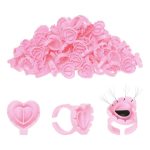 Heart Shape Lash glue rings pack