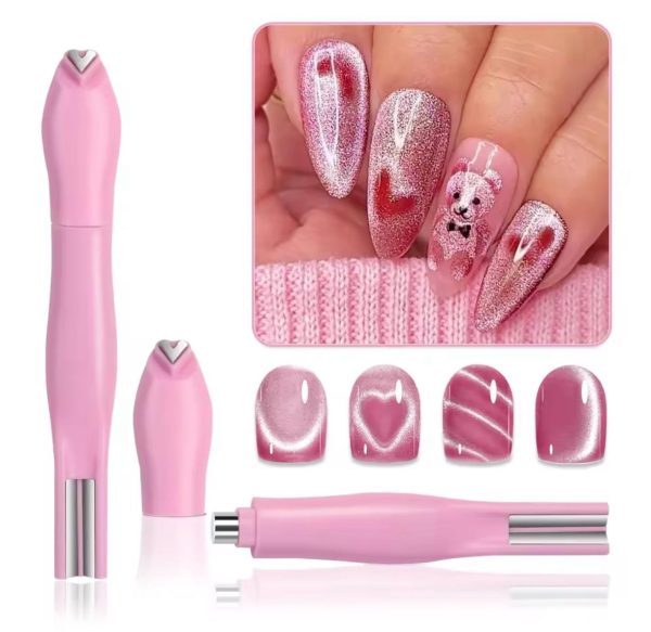 3-in-1 heart cat eye magnet