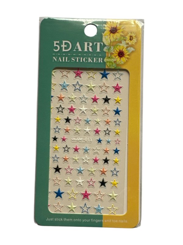 5D art nail sticker GLAM-013