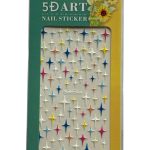 5D art nail sticker GLAM-014