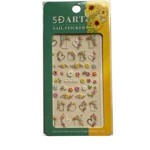 5D art nail sticker GLAM-008