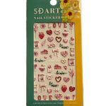 5D art nail sticker GLAM-031
