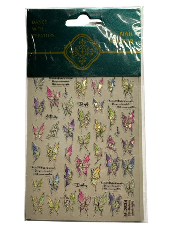 Nail sticker M-2534