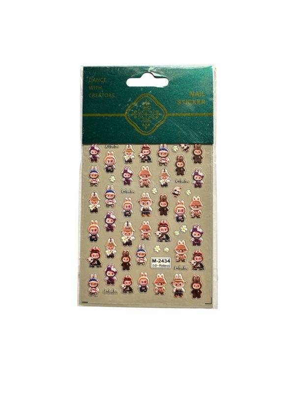 Nail sticker M-2434