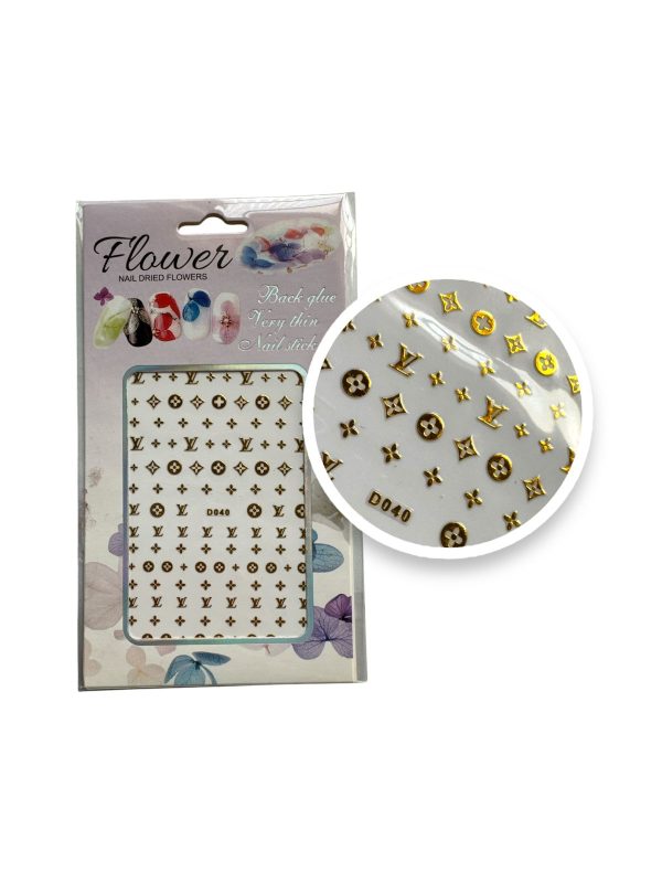 Nail sticker D040