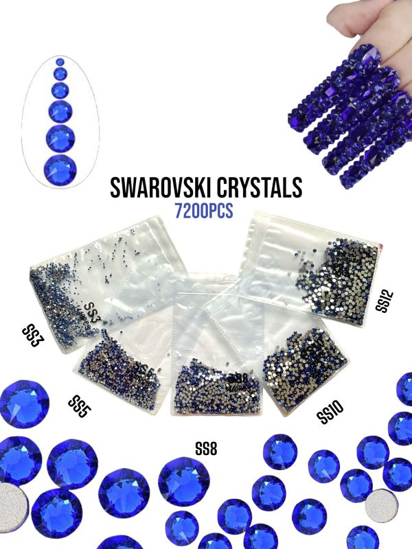 Swarovski Crystals 7200pcs