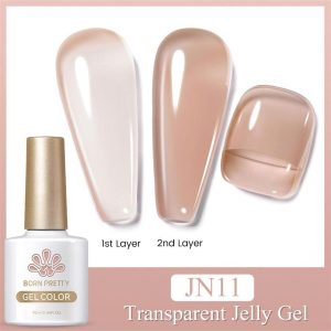Born Pretty Transparent Jelly Gel Polish 10ml – JN11