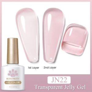 Born Pretty Transparent Jelly Gel Polish 10ml – JN22
