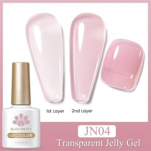 Born Pretty Transparent Jelly Gel Polish 10ml – JN04