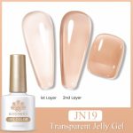 Born Pretty Transparent Jelly Gel Polish 10ml - JN19