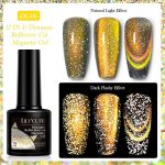 LILYCUTE Dynamic Reflective Cat Magnetic Nail Polish 7ml - DG06